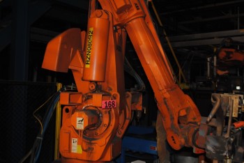 ABB IRB 6400 Industrial Robot with Welder