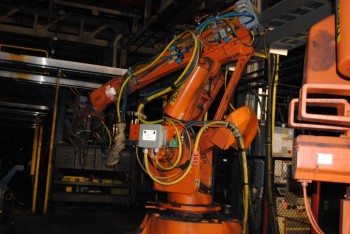 ABB IRB 6400 Industrial Robot with Welder
