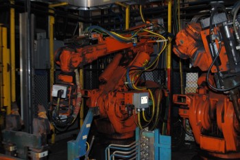 ABB IRB 6400 Industrial Robot with Welder