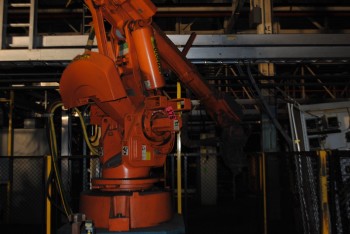 ABB IRB 6400 Industrial Robot with Welder