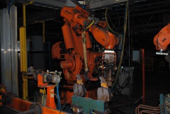ABB IRB 6400 Industrial Robot with Welder