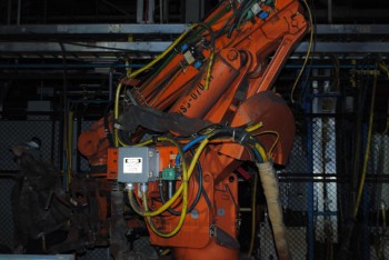 ABB IRB 6400 Industrial Robot with Welder
