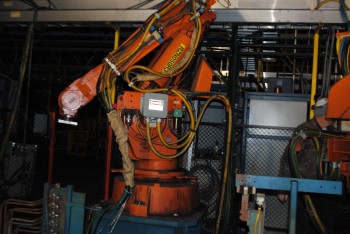 ABB IRB 6400 Industrial Robot with Welder