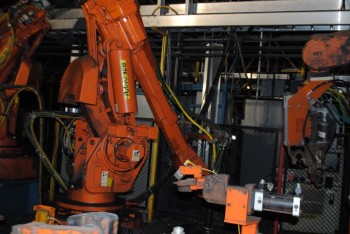 ABB IRB 6400 Industrial Robot with Welder
