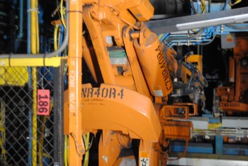 5 Count of -- ABB IRB 6400 Industrial Robots with Welder