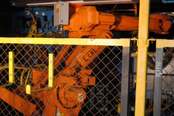 5 Count of -- ABB IRB 6400 Industrial Robots with Welder