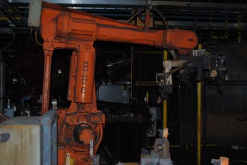 ABB IRB 6400 Industrial Robot with Welder