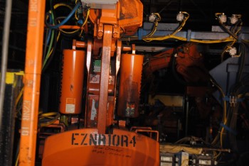 3 Count of -- ABB IRB 6400 Industrial Robots with Welder