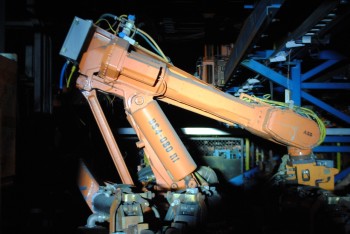ABB IRB 6400 Industrial Robot with Welder
