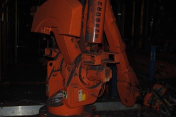 5 Count of -- ABB IRB 6400 Industrial Robots with Welder