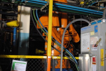 8 Count of -- ABB IRB 6400 Industrial Robots with Welder