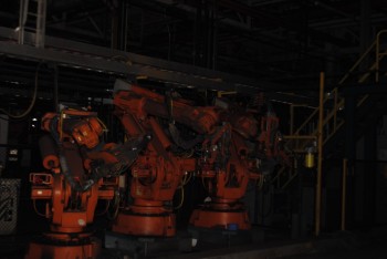 12 Count of -- ABB IRB 6400 Industrial Robots with Welder