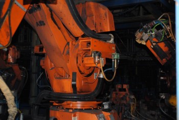 6 Count of -- ABB IRB 6400 Industrial Robots with Welder