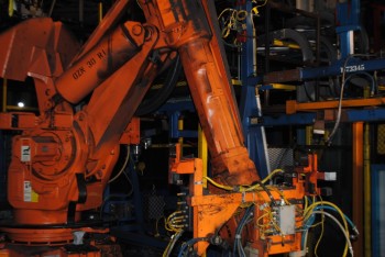 4 Count of -- ABB IRB 6400 Industrial Robots with Welder