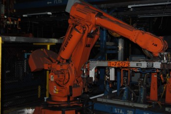ABB IRB 6400 Industrial Robot with Welder
