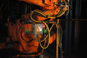 4 Count of -- ABB IRB 6400 Industrial Robots with Welder