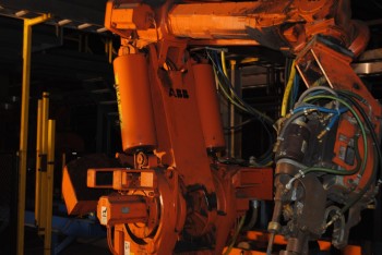 7 Count of -- ABB IRB 6400 Industrial Robots with Welder