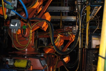 12 Count of -- ABB IRB 6400 Industrial Robots with Welder
