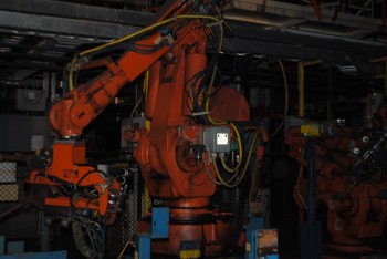 7 Count of -- ABB IRB 6400 Industrial Robots with Welder