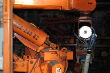 8 Count of -- ABB IRB 6400 Industrial Robots with Welder