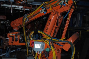 ABB IRB 6400 Industrial Robot with Welder