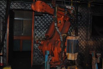 8 Count of -- ABB IRB 6400 Industrial Robots with Welder