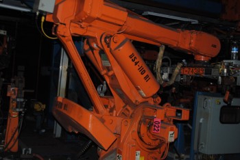 ABB IRB 6400 Industrial Robot with Welder