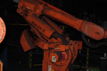ABB IRB 6400 Industrial Robot with Welder
