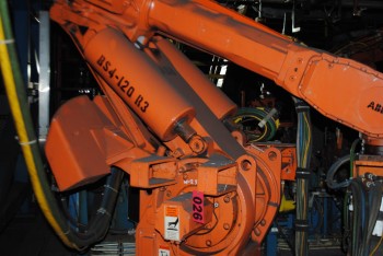 ABB IRB 6400 Industrial Robot with Welder