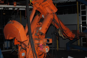 ABB IRB 6400 Industrial Robot with Welder