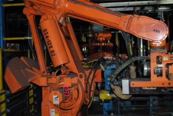 ABB IRB 6400 Industrial Robot with Welder