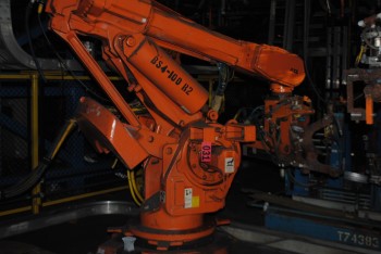 ABB IRB 6400 Industrial Robot with Welder