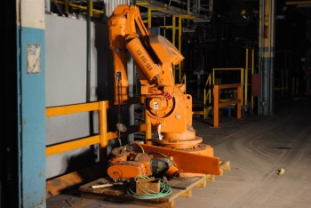 ABB IRB 6400 Industrial Robot with Welder