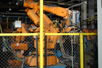 ABB IRB 6400 Industrial Robot with Welder