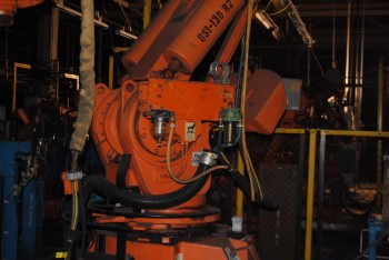 ABB IRB 6400 Industrial Robot with Welder