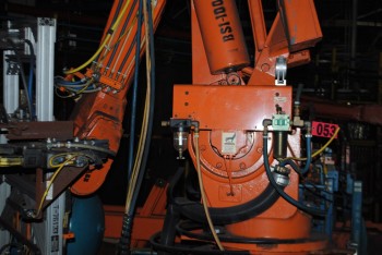 ABB IRB 6400 Industrial Robot with Welder