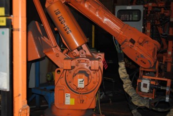 ABB IRB 6400 Industrial Robot with Welder