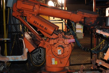 ABB IRB 6400 Industrial Robot with Welder