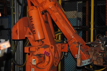 ABB IRB 6400 Industrial Robot with Welder