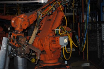 ABB IRB 6400 Industrial Robot with Welder
