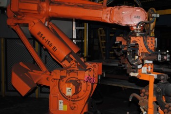 ABB IRB 6400 Industrial Robot with Welder