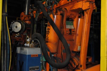 ABB IRB 6400 Industrial Robot with Welder