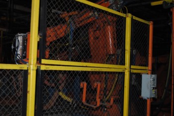 ABB IRB 6400 Industrial Robot with Welder