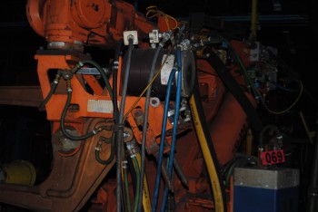 ABB IRB 6400 Industrial Robot with Welder