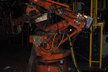 ABB IRB 6400 Industrial Robot with Welder