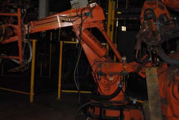 ABB IRB 6400 Industrial Robot with Welder
