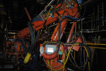 ABB IRB 6400 Industrial Robot with Welder