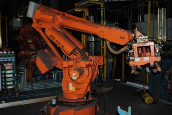 ABB IRB 6400 Industrial Robot with Welder