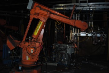 ABB IRB 6400 Industrial Robot with Welder
