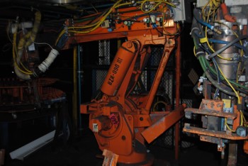 ABB IRB 6400 Industrial Robot with Welder